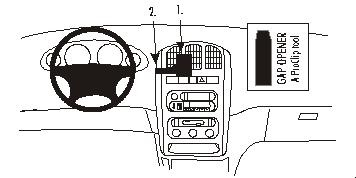 Chrysler Voyager 01-07, Centrerad