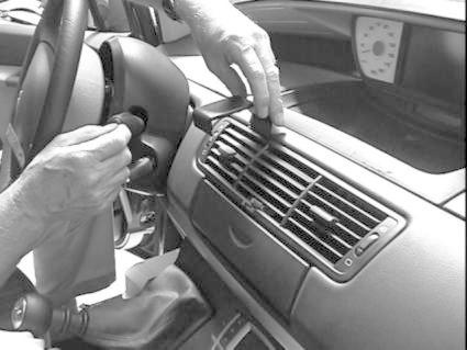 Citroen C8 02-11, Centrerad