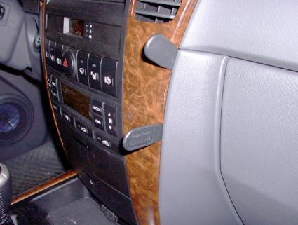 Kia Sorento 02-07, Vinklad, Brun Träpanel