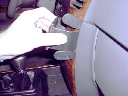 Kia Sorento 02-07, Vinklad, Brun Träpanel