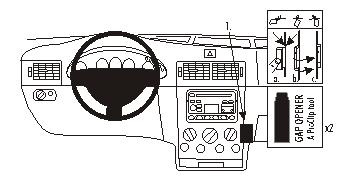 Ford Transit Connect/Tourneo Connect 03-09, Vinklad