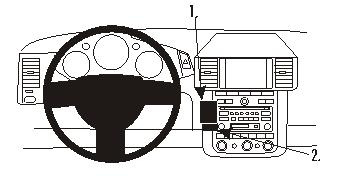 Nissan Murano 03-08, Centrerad
