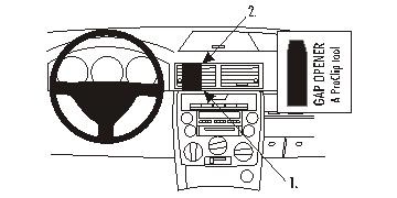 Mazda 2 03-07, Centrerad