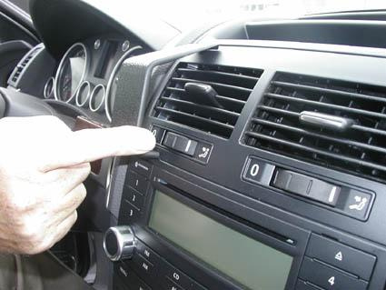 Volkswagen Touareg 03-09, Centrerad