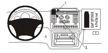 Mercedes Benz Vito 04-14, Centrerad
