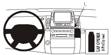 Toyota Prius 04-09, Vinklad
