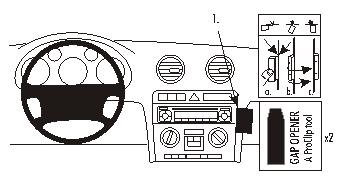 Audi A3 03-06, Vinklad