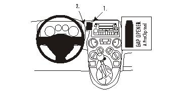 Fiat Panda 04-07, Centrerad