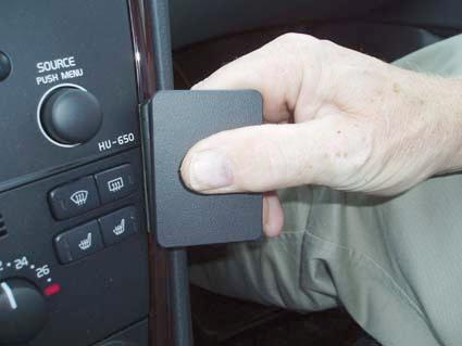 Volvo V70 05-08, Vinklad, Träpanel