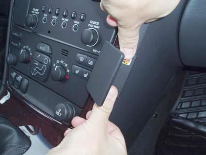 Volvo V70 05-08, Vinklad, Träpanel