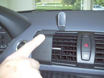 BMW 1 E81/E82/E87/E88 05-11, Centrerad