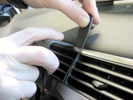 Citroen C4 05-10, Centrerad, Navigationsskärm