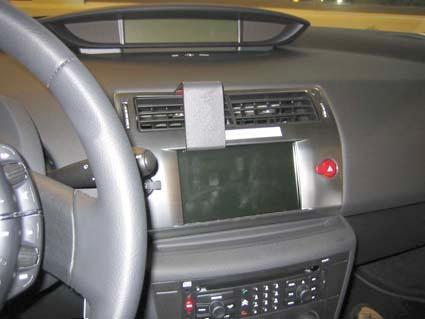 Citroen C4 05-10, Centrerad, Navigationsskärm
