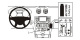 Brodit ProClip, Mercedes Benz M-Class/ML 05-11 Brodit ProClip, Mercedes Benz M-Class/ML 05-11