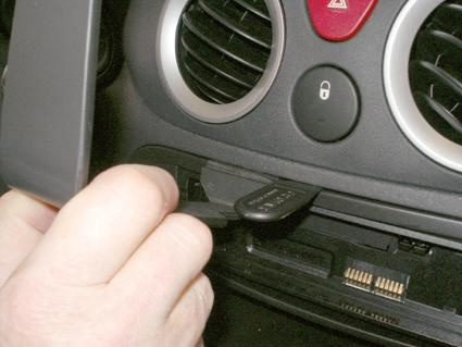 Citroen C2/C3 06-09, Centrerad