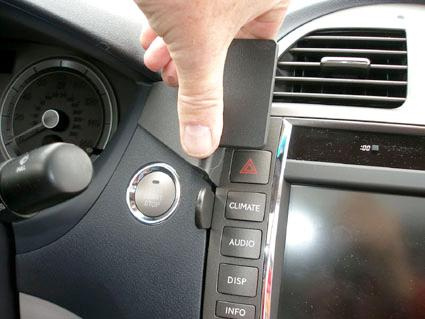 Lexus ES Serie 06-12, Centrerad