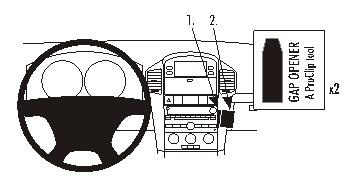 Chevrolet Captiva 07-11, Vinklad