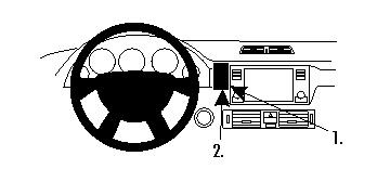 Landrover Range Rover 02-12, Centrerad, hög