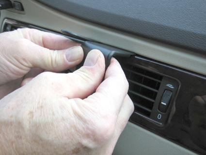 Volvo S80/V70/CX70 08-11, Vinklad Hög, Träpanel