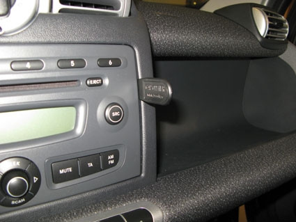 Brodit ProClip, Smart ForTwo 08-10