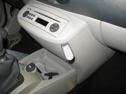 Renault Twingo 08-12, Centrerad