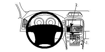 Volvo XC60 09-15, Centrerad