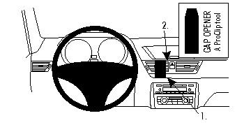 BMW X1 E84 10-15, Centrerad