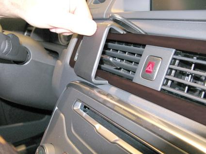 Volvo V70 12-15, Center, Träpanel