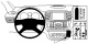 Brodit ProClip, Mercedes Benz GL-Class/GLE-Class/M-Class/ML 12-19 Brodit ProClip, Mercedes Benz GL-Class/GLE-Class/M-Class/ML 12-19
