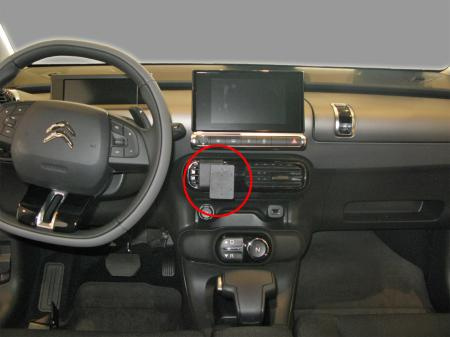 Citroen C4 Cacus 15-, Centrerad