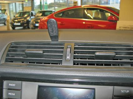 Skoda Fabia 15-, Centrerad