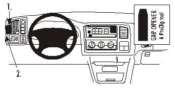 ProClip Monteringsbygel Chevrolet Avalanche 03-06