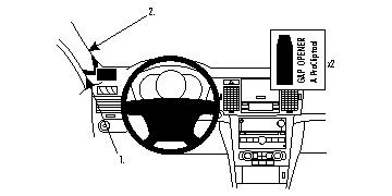 ProClip Monteringsbygel Chevrolet Epica 07-10
