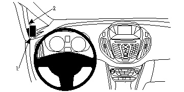 ProClip Monteringsbygel Ford B-Max 13-15