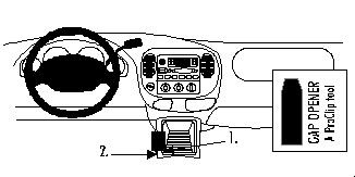 ProClip Monteringsbygel Ford Expedition 97-99