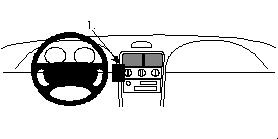 ProClip Monteringsbygel Ford Mustang 95-04