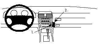 ProClip Monteringsbygel Lexus LS Serie 95-98