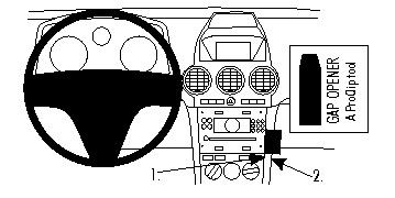 ProClip Monteringsbygel Opel Antara 07-15