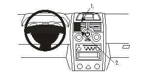 ProClip Monteringsbygel Renault Mégane 03-09