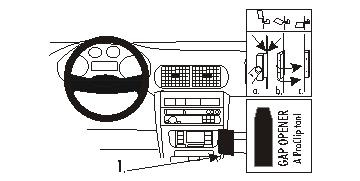 ProClip Monteringsbygel Seat Leon 00-05/Seat Toledo 99-03