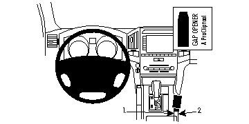 ProClip Monteringsbygel Toyota LandCruiser V8 08-15