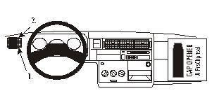 ProClip Monteringsbygel Volkswagen Caravelle 96-03