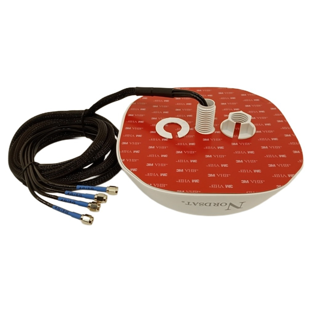 Nordsat 2G/3G/4G/5G Omniantenne, rundstrålende 4x4 MIMO-antenne
