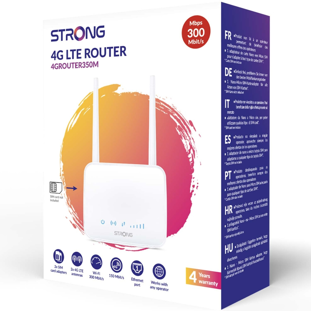 Strong 4GROUTER350M, kompakt 4G LTE-router