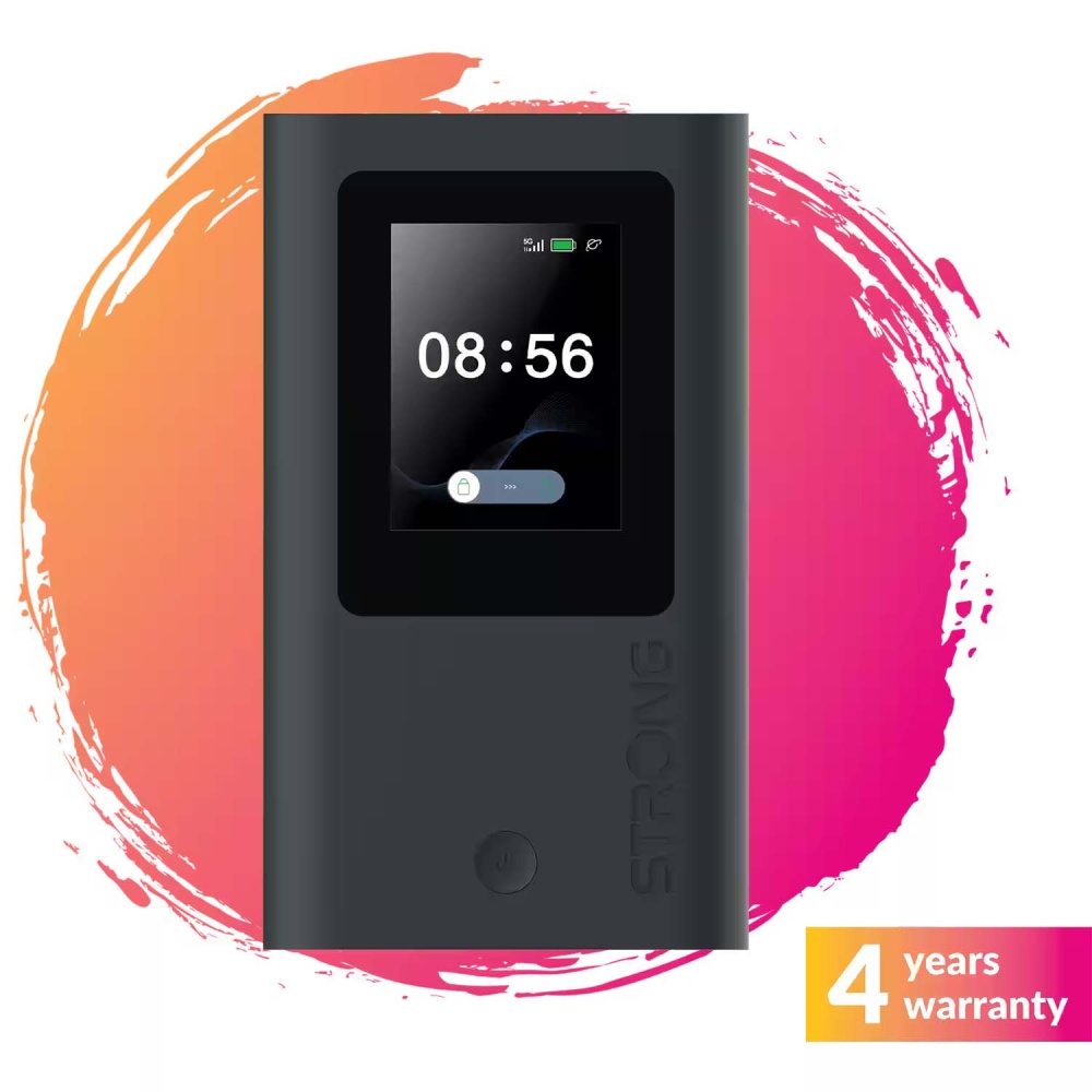 Strong 5GMIFIAX1800, bærbart 5G-hotspot med Wi-Fi 6