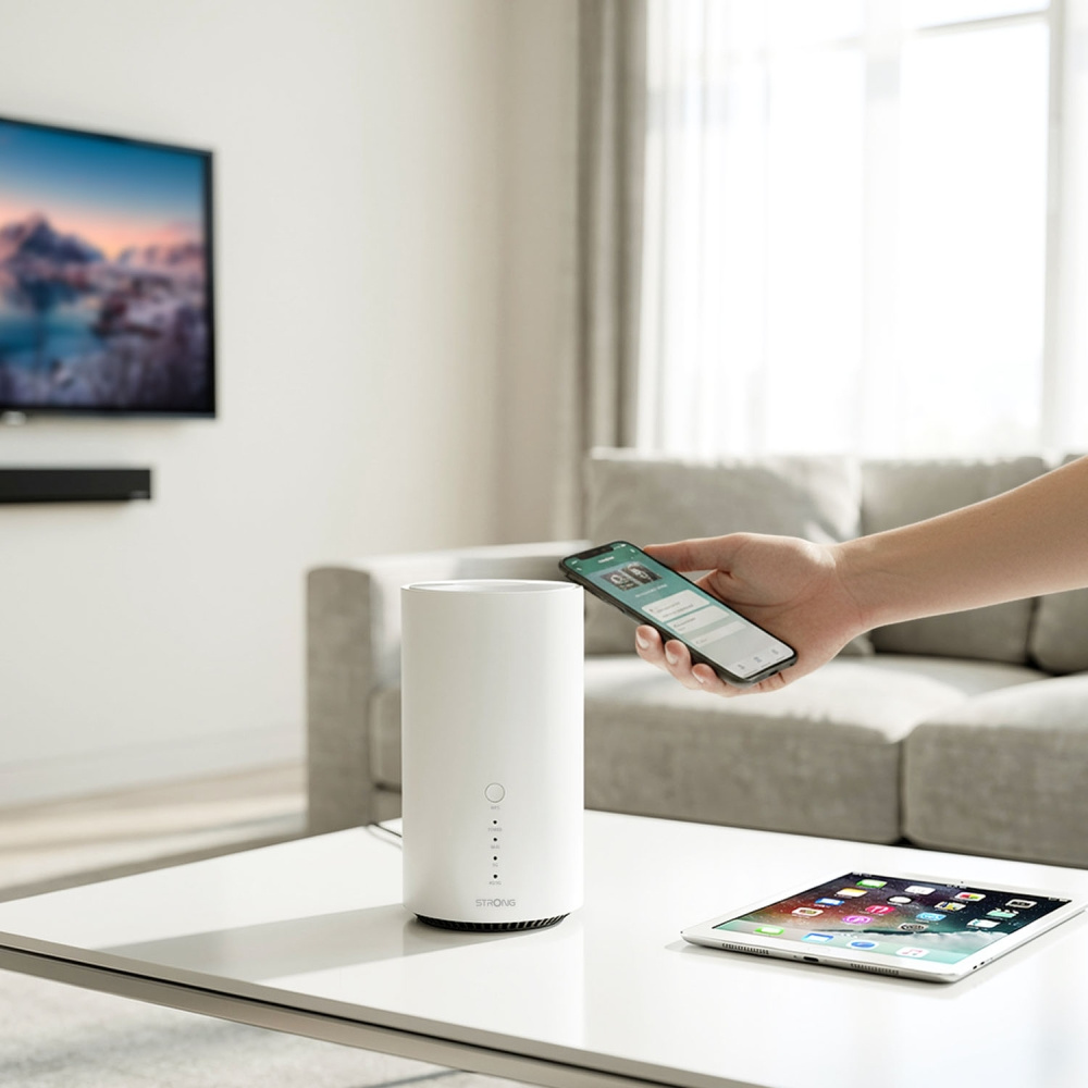Kraftig 5G+-router, Wi-Fi 7 BE7200