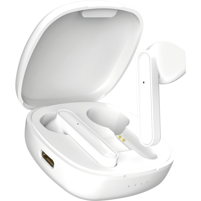 Muvit Polar trådlösa in-ear hörlurar, vit