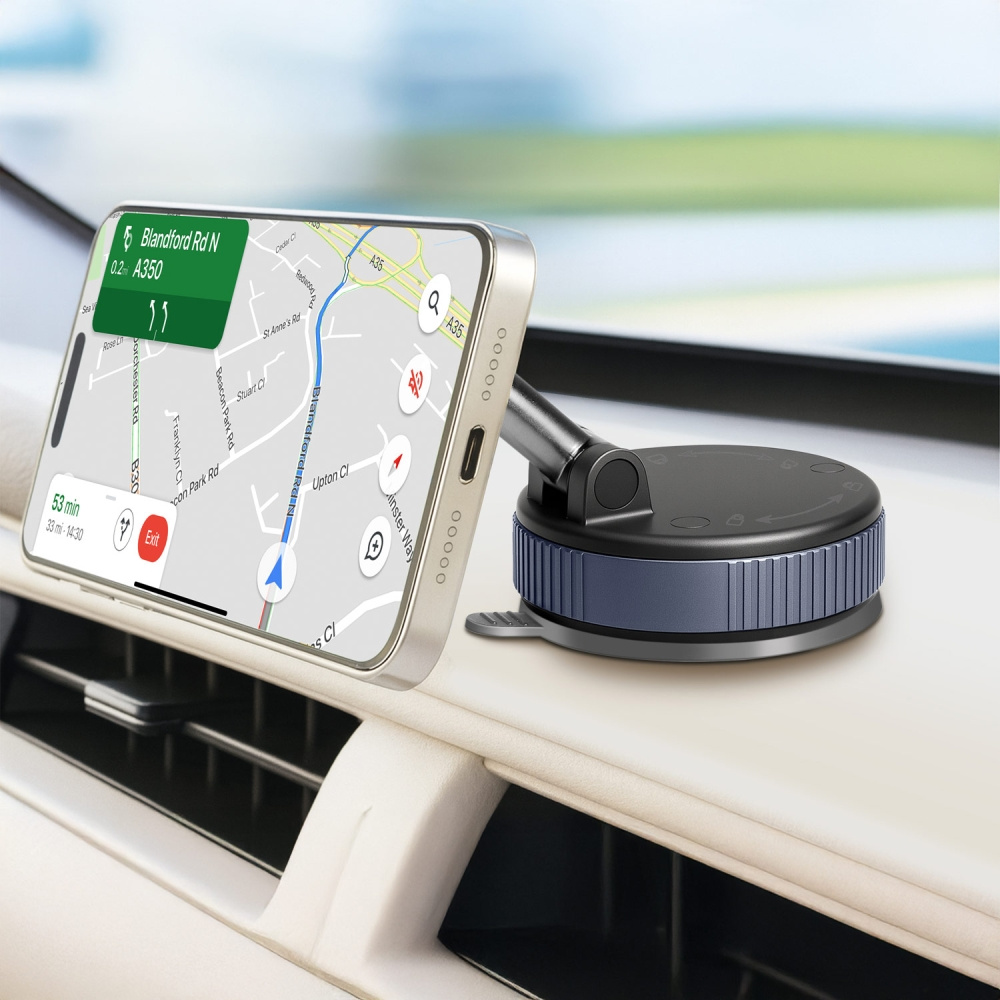 LogiLink AA0198, magnetisk telefonholder med vakuumsugekop