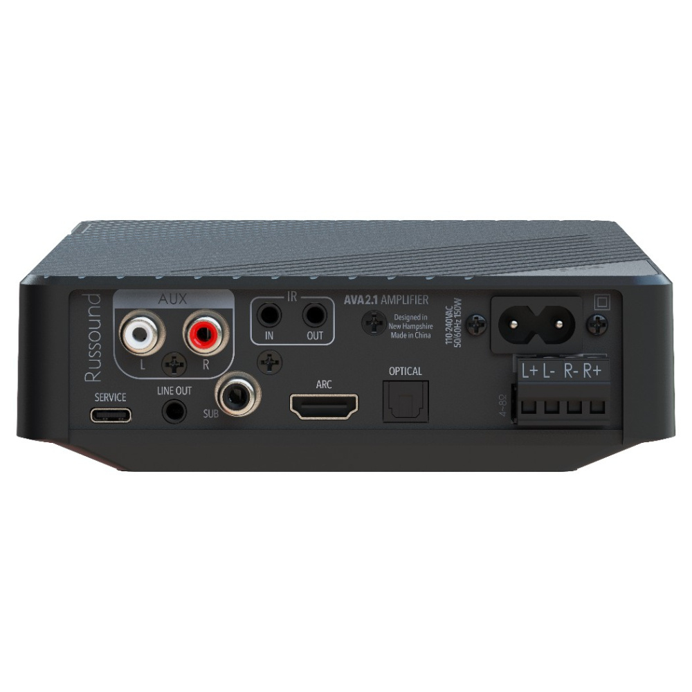 Russound AVA2.1, kompakt 2.1-forstærker med Bluetooth og HDMI ARC