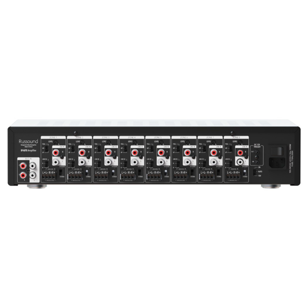 Russound D1675, multiroomforstærker med 16 kanaler